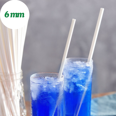 6mm Compostable Paper Straw